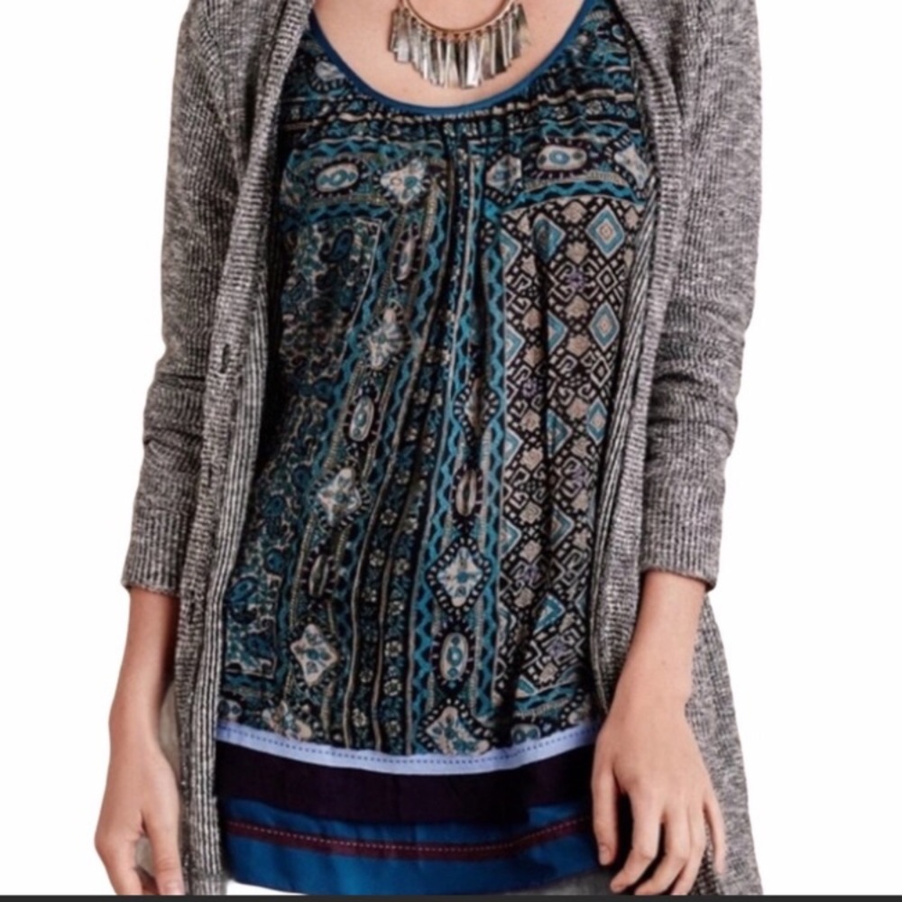 Anthropologie One September fall tunic. Medium